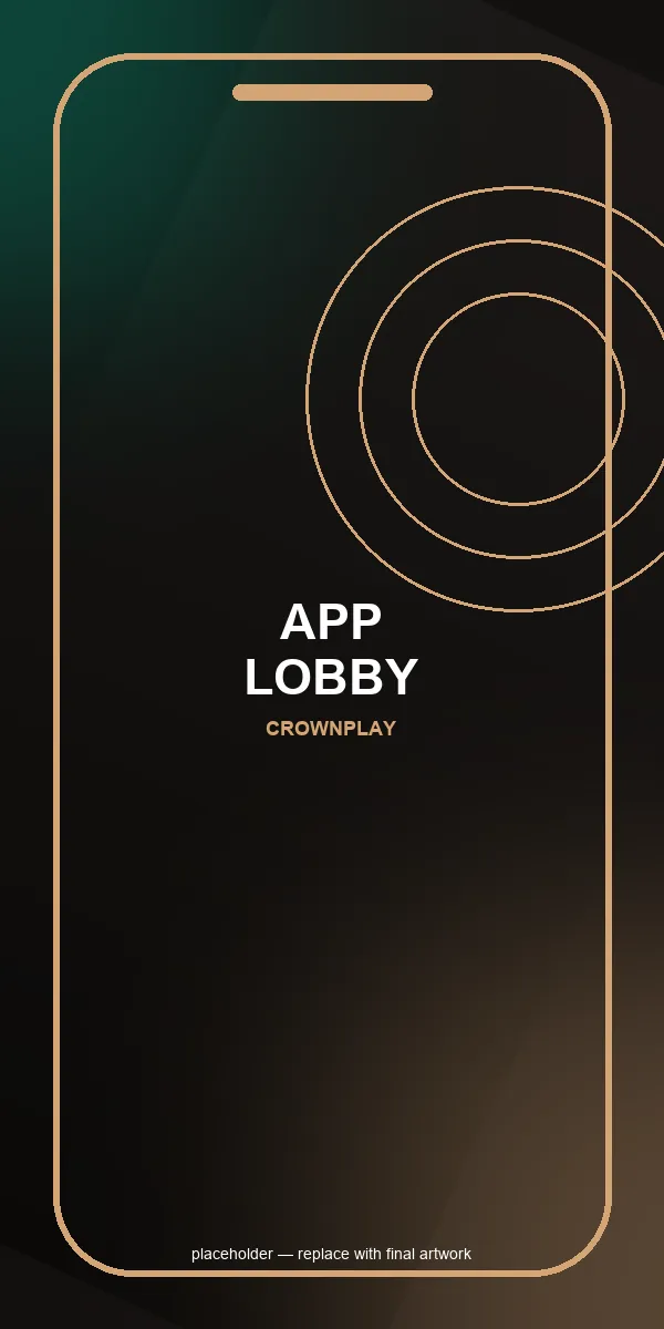 CrownPlay App – Spiele-Lobby