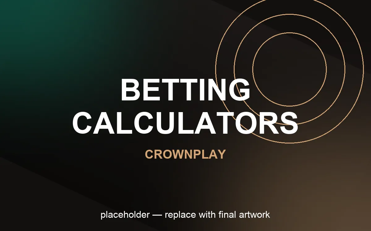CrownPlay Casino- und Wettrechner