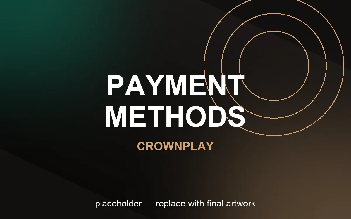 CrownPlay Zahlungsmethoden: Visa, Mastercard, Skrill, Neteller, Paysafecard, Bitcoin
